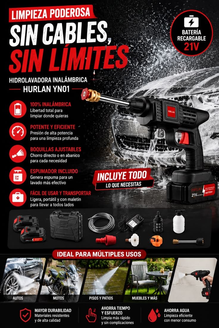 Hidrolavadora AquaForce™ Pro